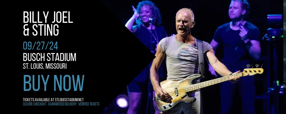 Billy Joel & Sting at Busch Stadium